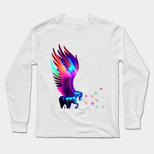 RAINBOW PEGASUS CONSTELLATION Long Sleeve T-Shirt